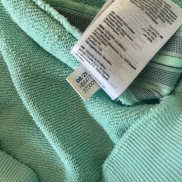 Adidas Atlanta United MLS Mint Hoodie | Men’s S | Quilted Hood Hidden Zip Pocket - Picture 11 of 12